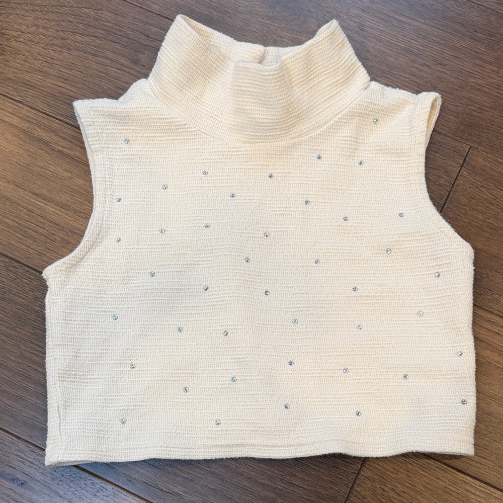 Franki by Francesca’s Girls Sleeveless Embellished Too Size 10 C3-082